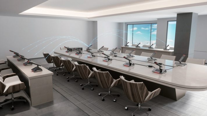 Digital Wired & Wireless Convergence Conference System