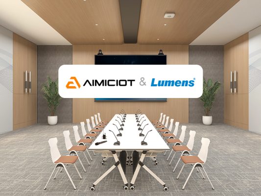 The New Benchmark for Smart Conferencing: AlMlClOT and Lumens Collaborate toCreate a Seamless Audio-Video Tracking System